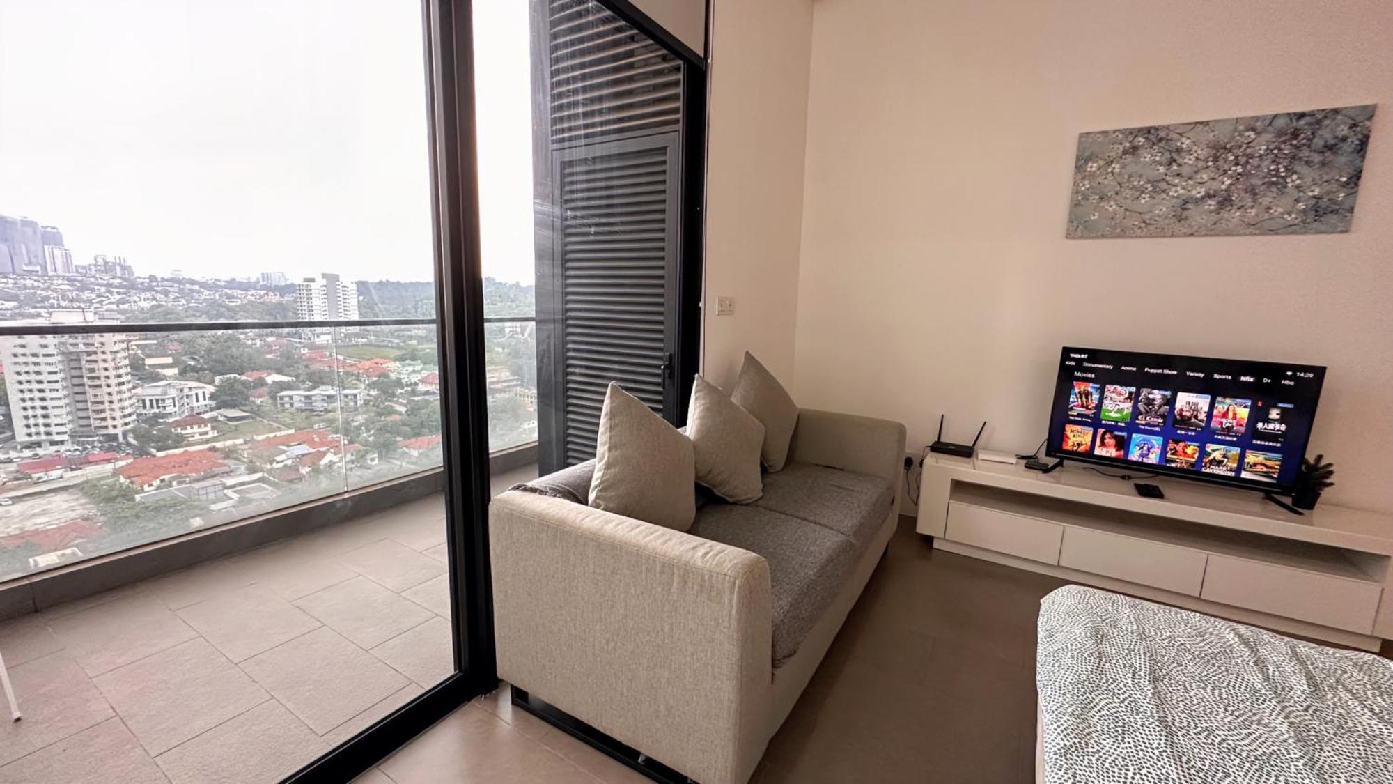 Apartament Kl Sentral Loft, Est Bangsar #6, Lrt Kuala Lumpur Zewnętrze zdjęcie