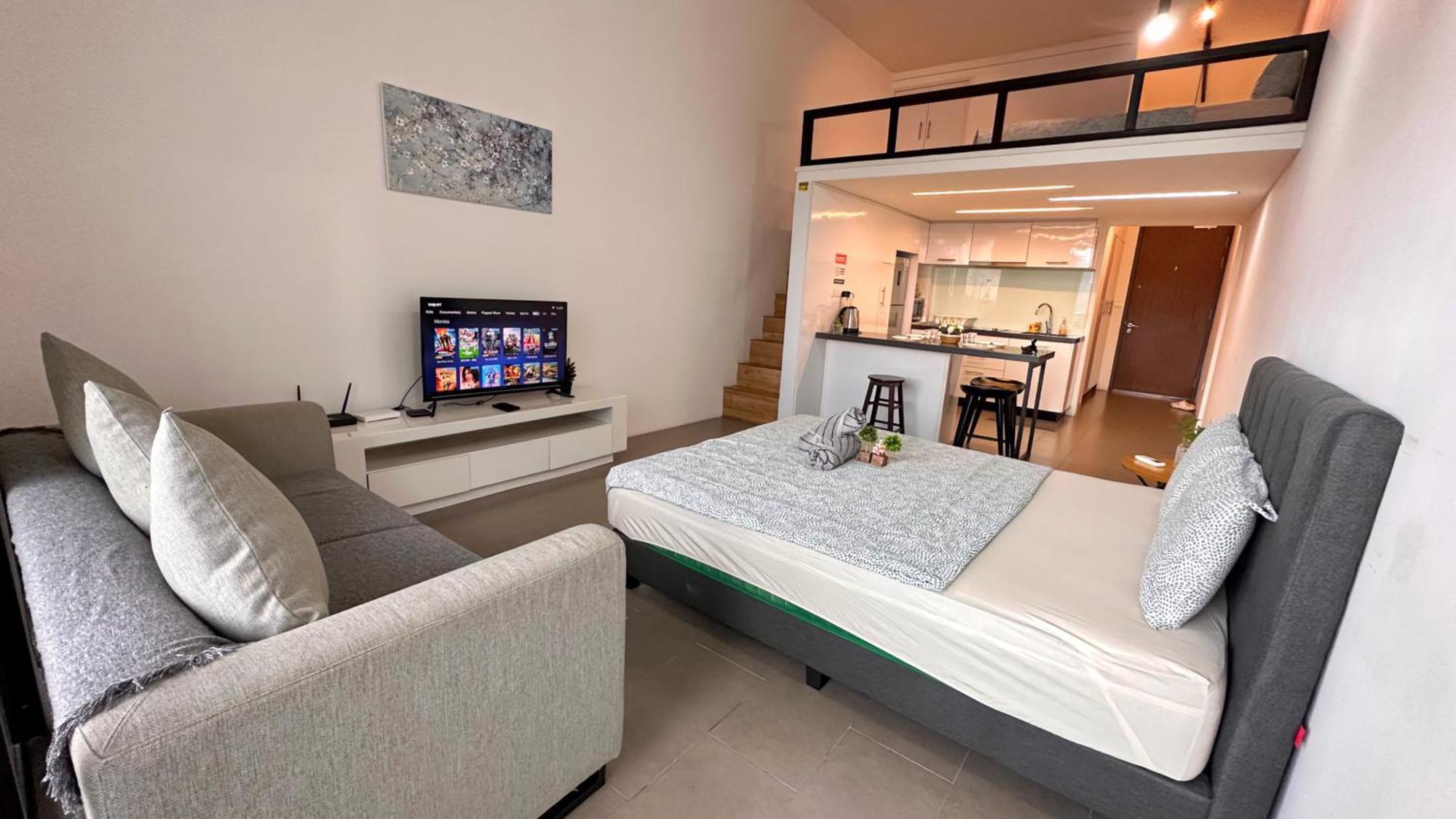 Apartament Kl Sentral Loft, Est Bangsar #6, Lrt Kuala Lumpur Zewnętrze zdjęcie