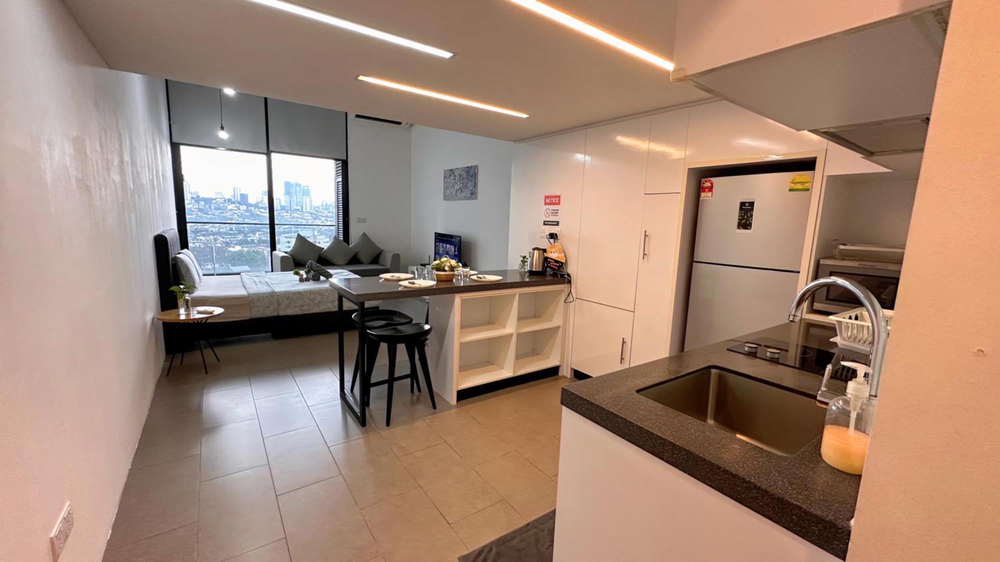 Apartament Kl Sentral Loft, Est Bangsar #6, Lrt Kuala Lumpur Zewnętrze zdjęcie